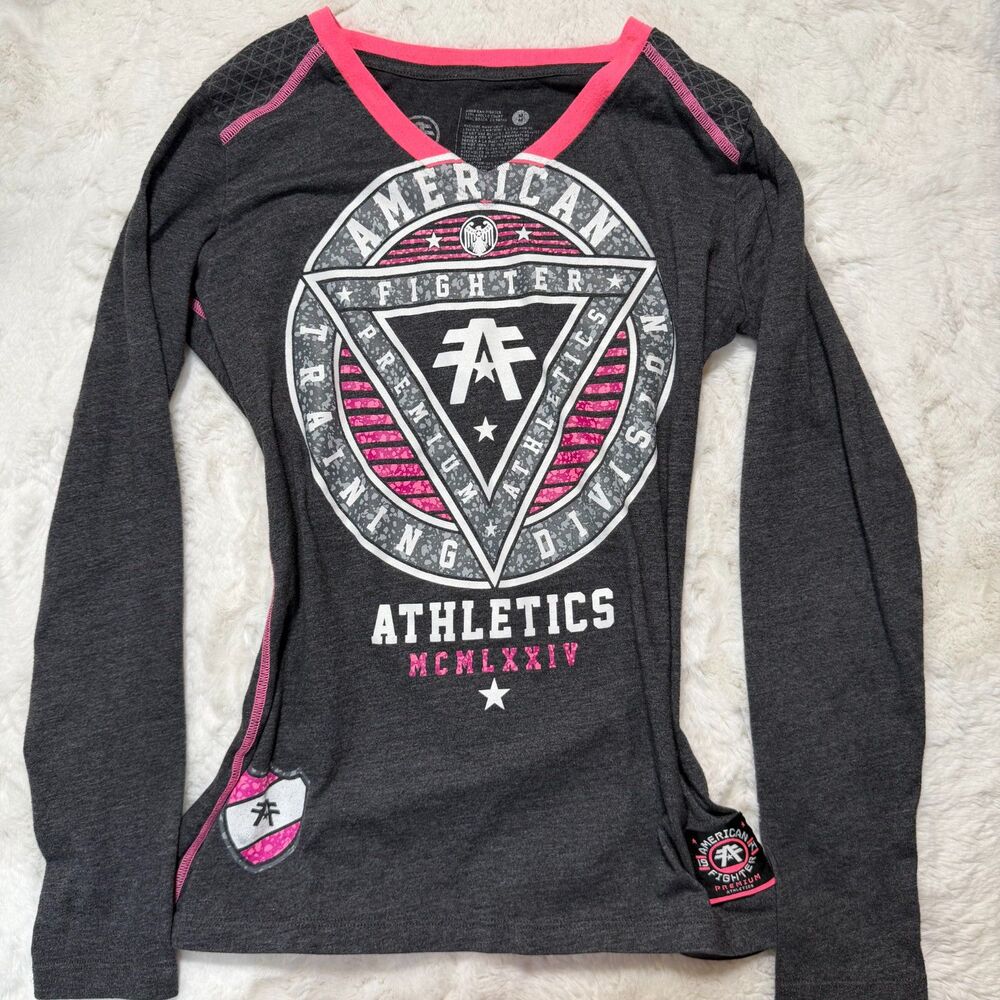 American Fighter women's long-sleeve shirt